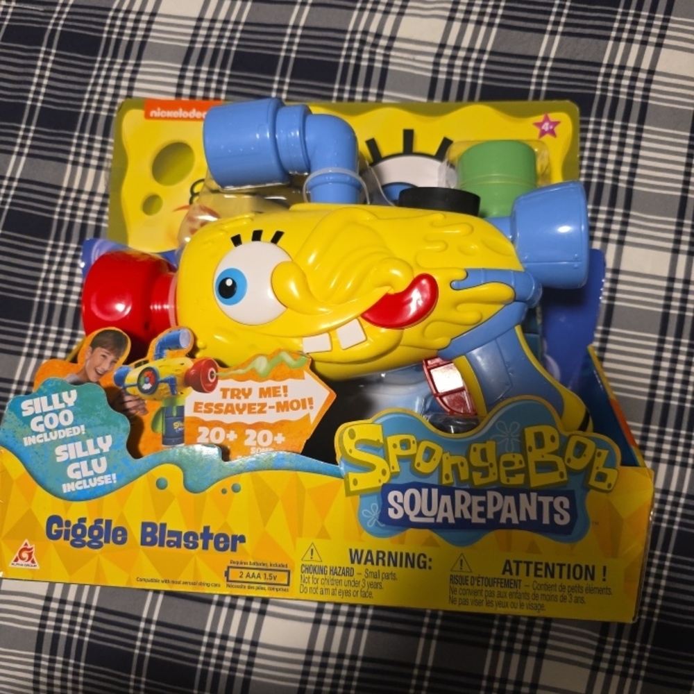 SpongeBob SquarePants Giggle Blaster - Yellow and Blue